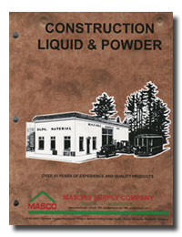 Construction Liquid + Powder Catalog