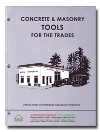 Concrete & Masonry Tools For The Trades