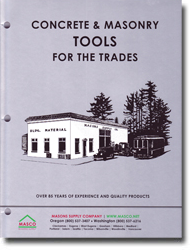Concrete & Masonry Tools For the Trades